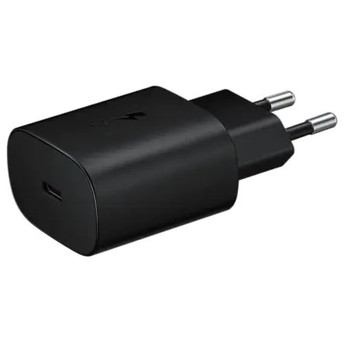 Samsung 25w 2 Pin PD Adapter with USB-C to USB-C Cable